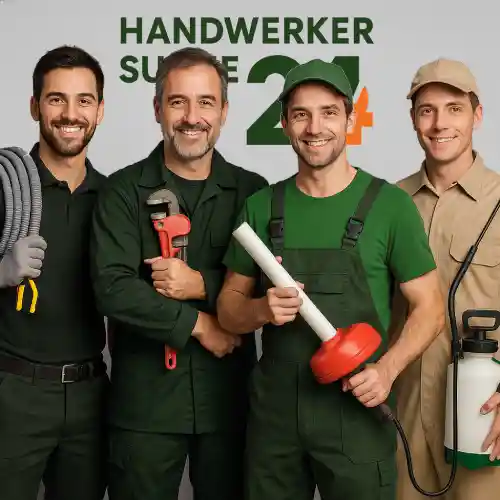 Notdienst Elektriker bei der Reparatur eines Sicherungskastens